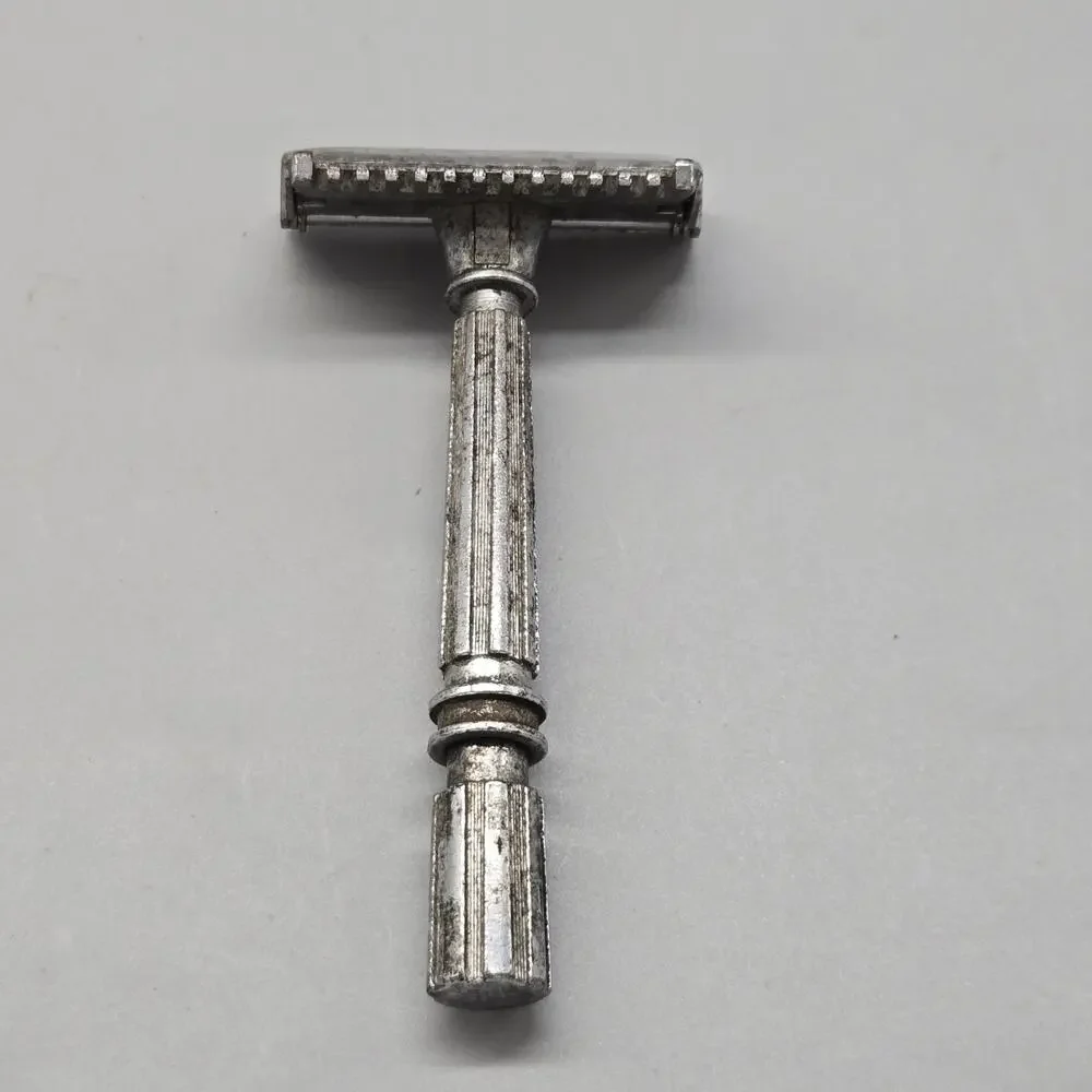 Lot Of 3 Vintage Gem Safety Razors G-Bar Micromatic & Junior